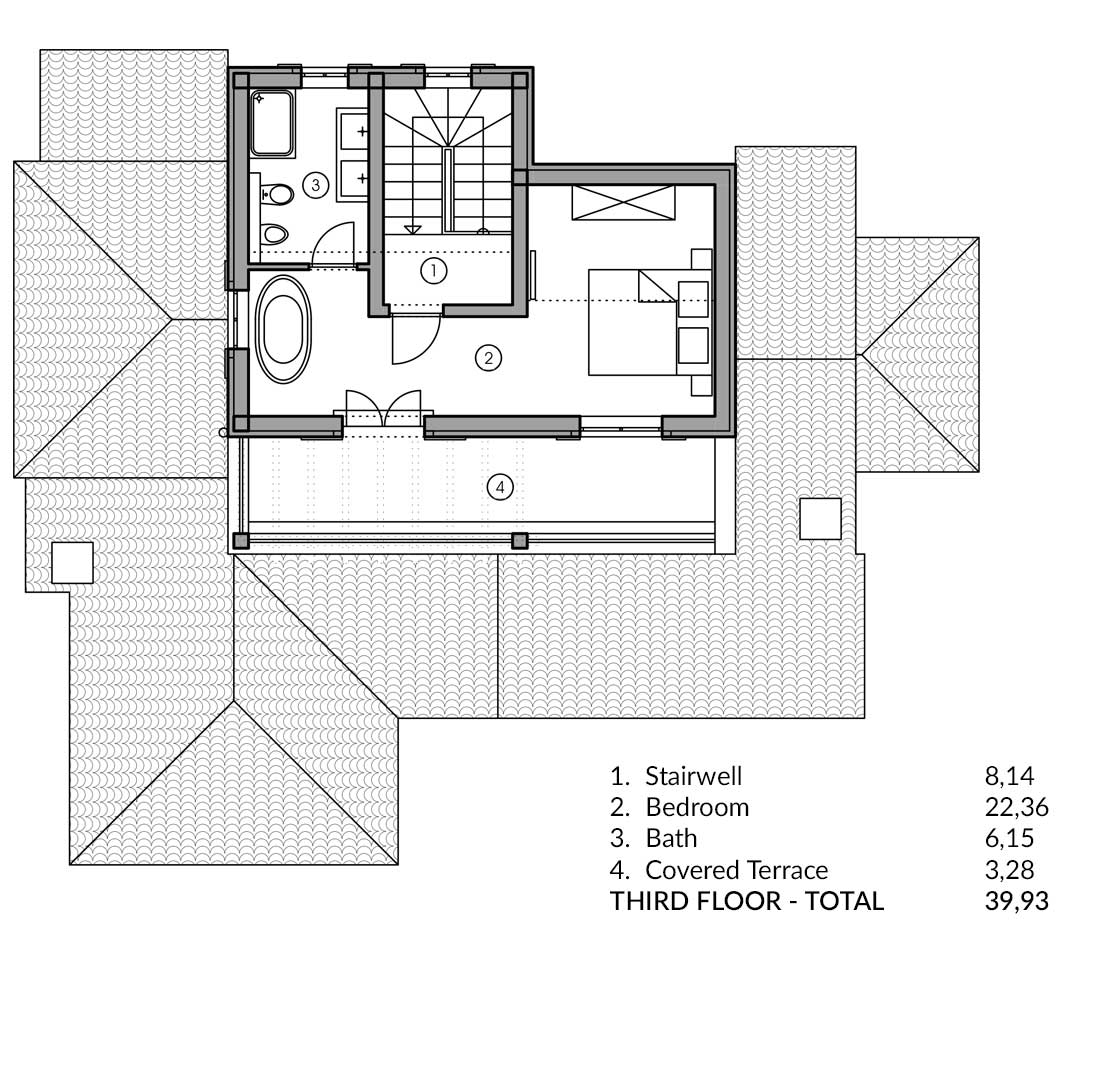 Grundriss 2. Obergeschoss